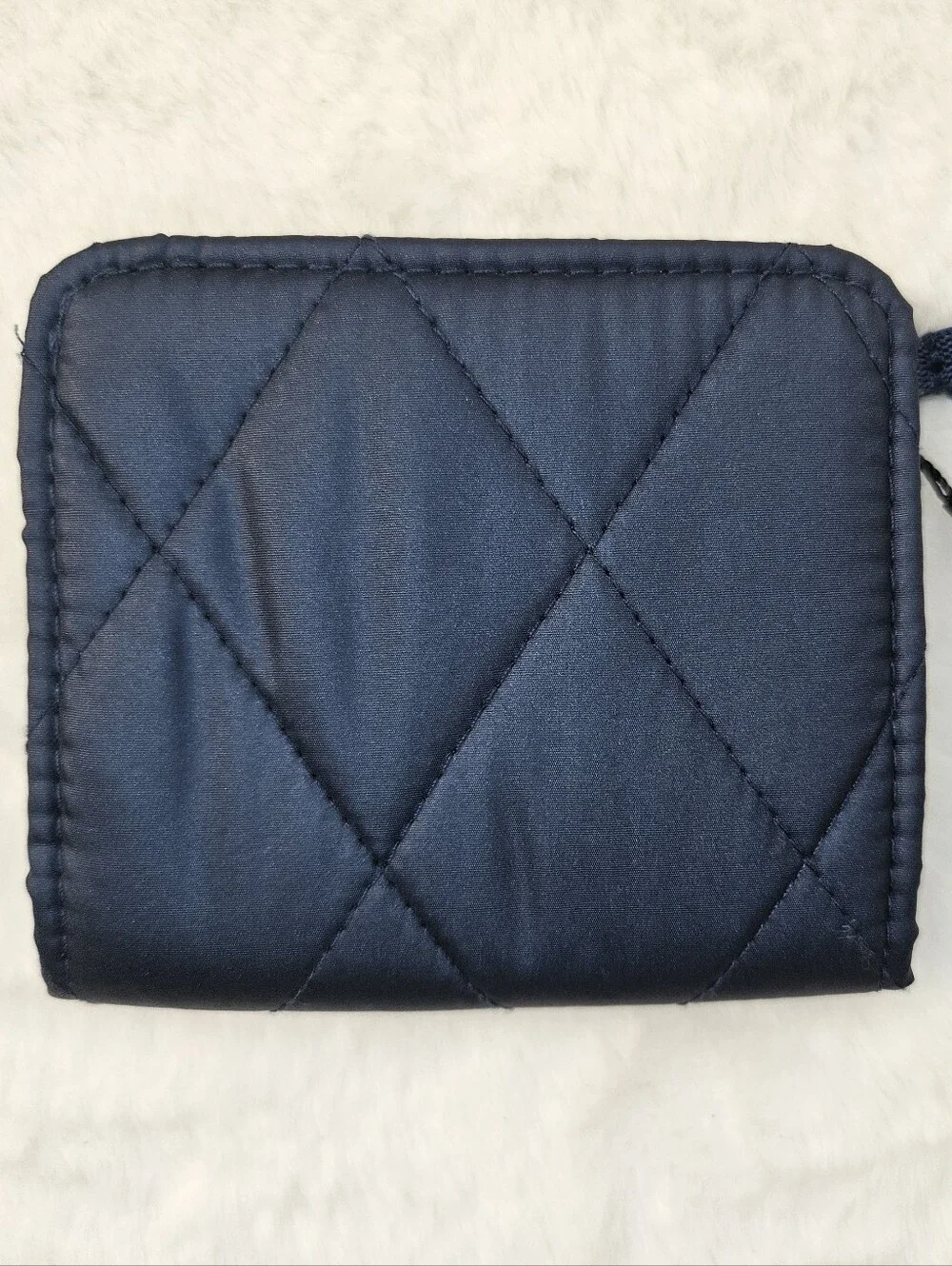 Vera Bradley Quilted Navy Wallet